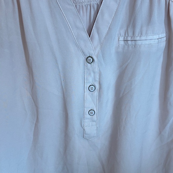 Lola Women's Blouse in Soft Beige - Picture 2 of 8